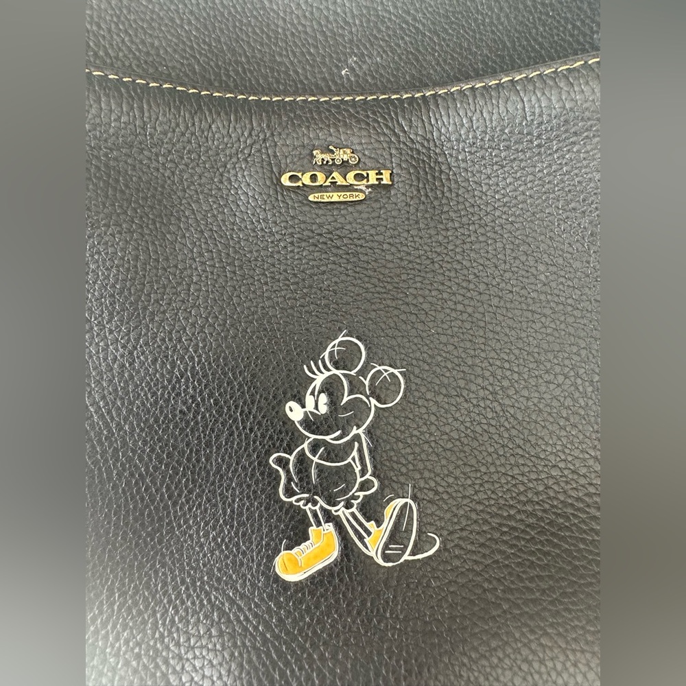 Coach Disney Crossbody Bag Mickey Mouse Black Gem